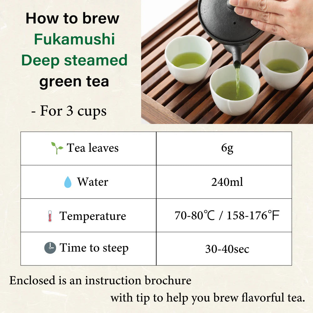 Fukamushi Sencha "Tea Master" 70g Loose leaf