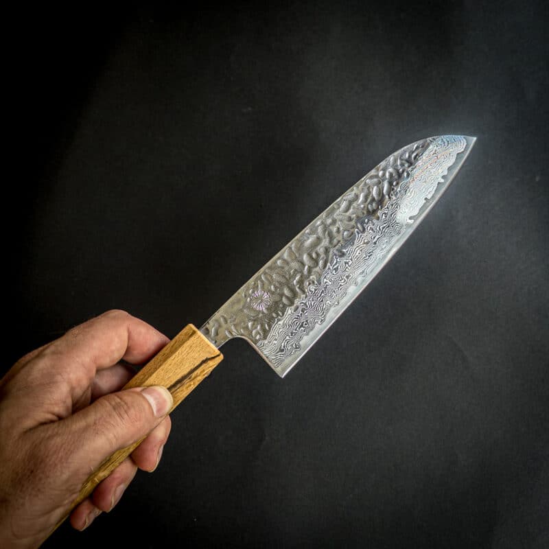 Santoku Oak Handle -Natur-