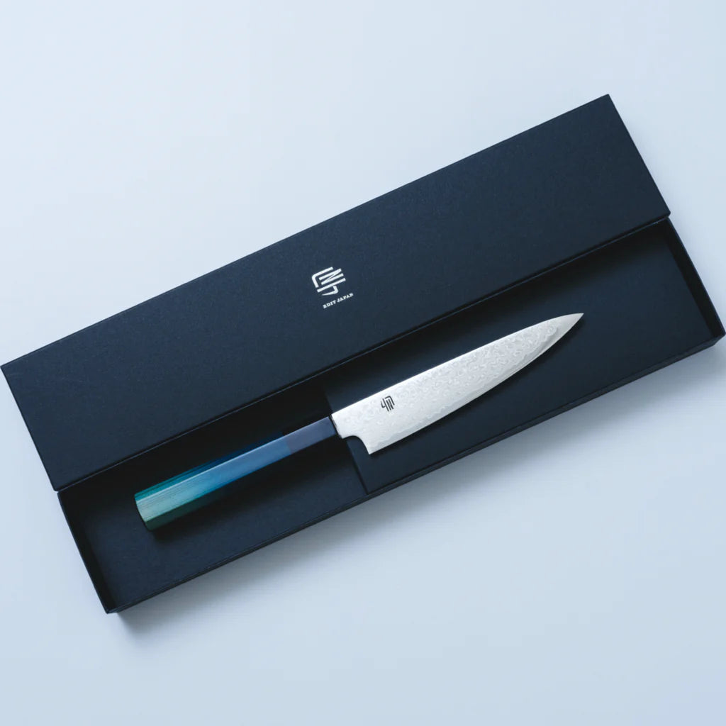 Indigo Handle Petty Cobalt stainless steel