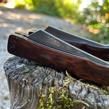 [POCKET KNIFE] Higo Style Knife 73mm Snakewood