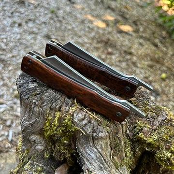 [POCKET KNIFE] Higo Style Knife 73mm Snakewood