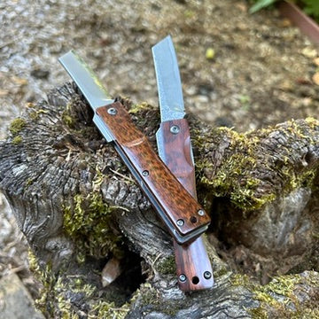 [POCKET KNIFE] Higo Style Knife 73mm Snakewood