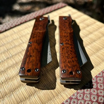 [POCKET KNIFE] Higo Style Knife 73mm Snakewood