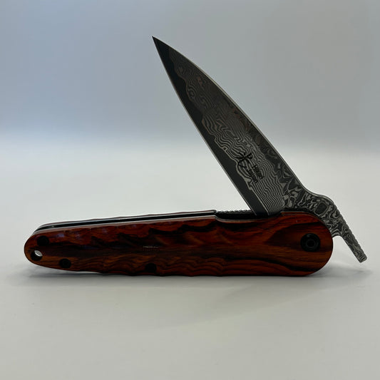 [POCKET KNIFE] Toun 騰雲 Cocobolo Handle Knife