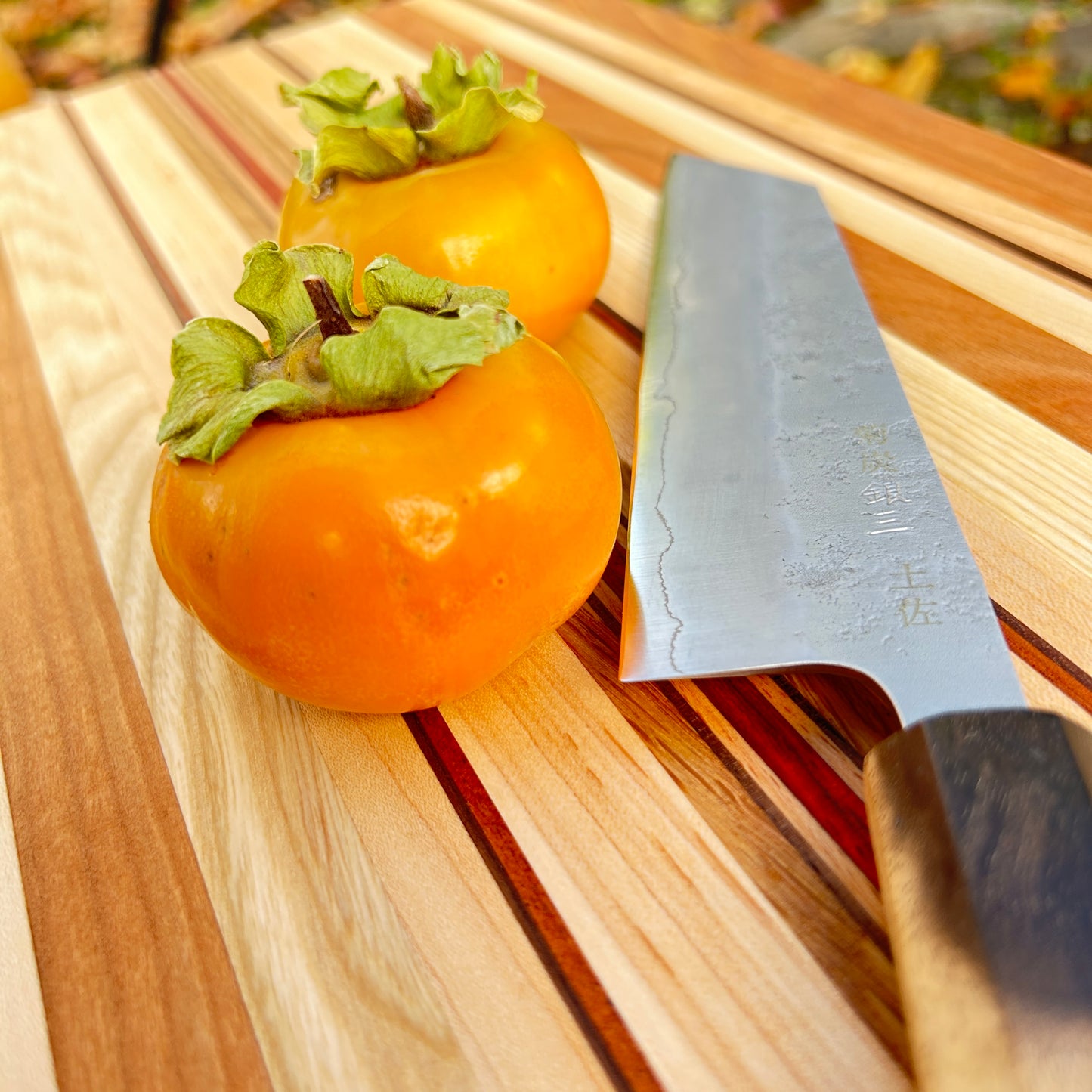 Bunka Black Persimmon Handle -Natur-