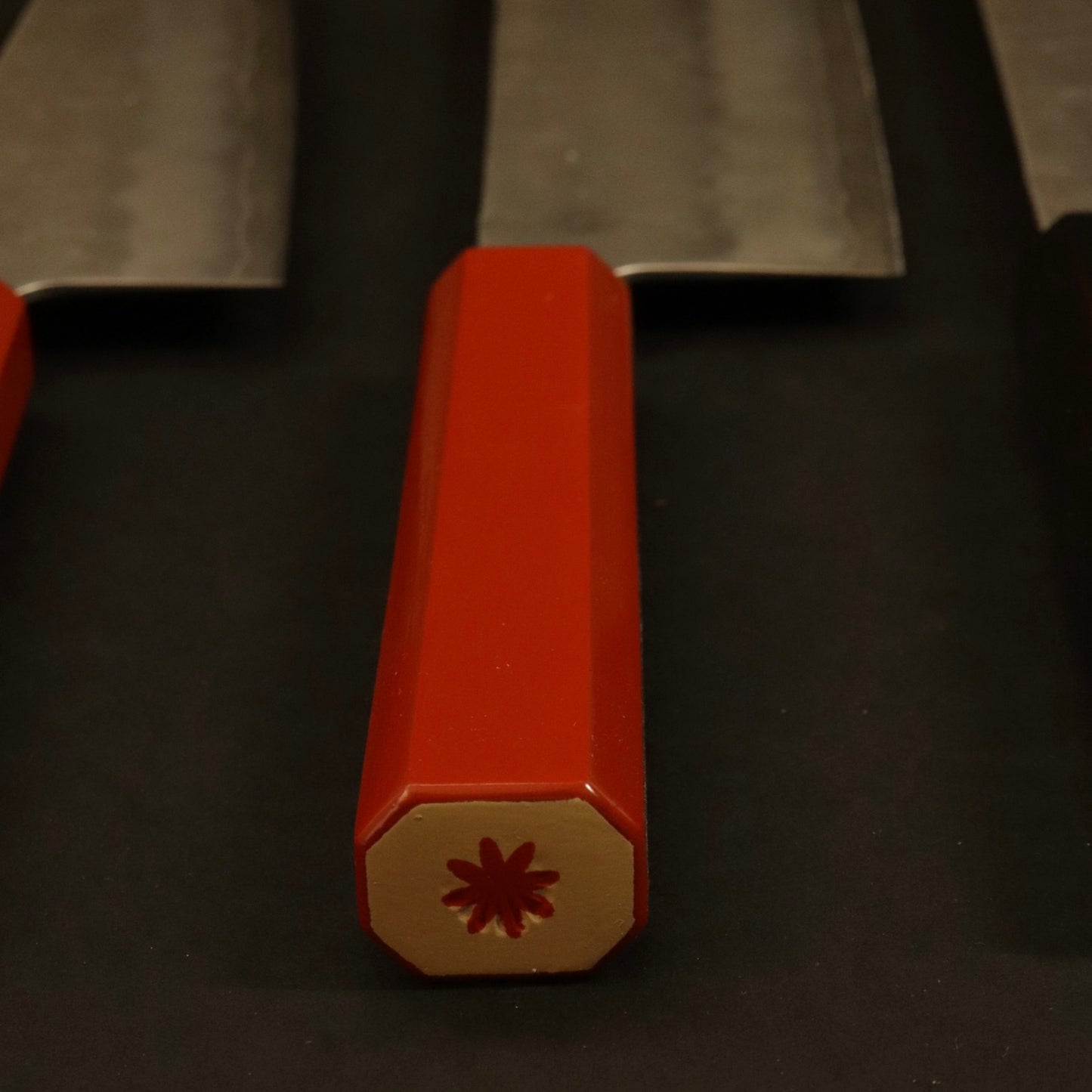 Santoku Sakura + Lacquer Red -Kulur-