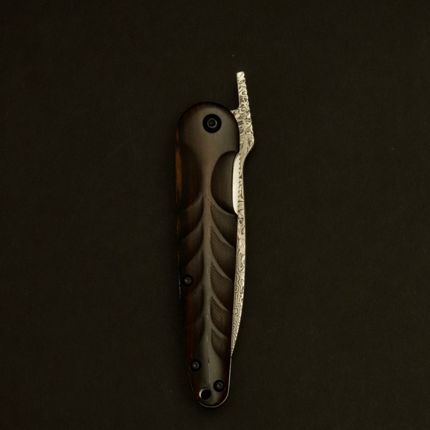 [POCKET KNIFE] Toun 騰雲 Cocobolo Handle Knife