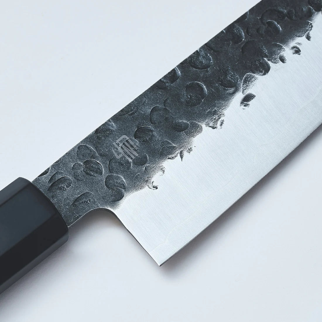 Indigo Handle Kurouchi Tsuchime Santoku