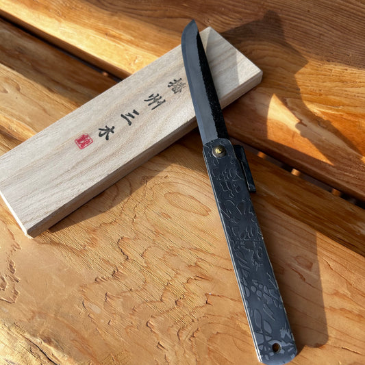 [POCKET KNIFE] Higo Style Knife Sword Shape 95mm