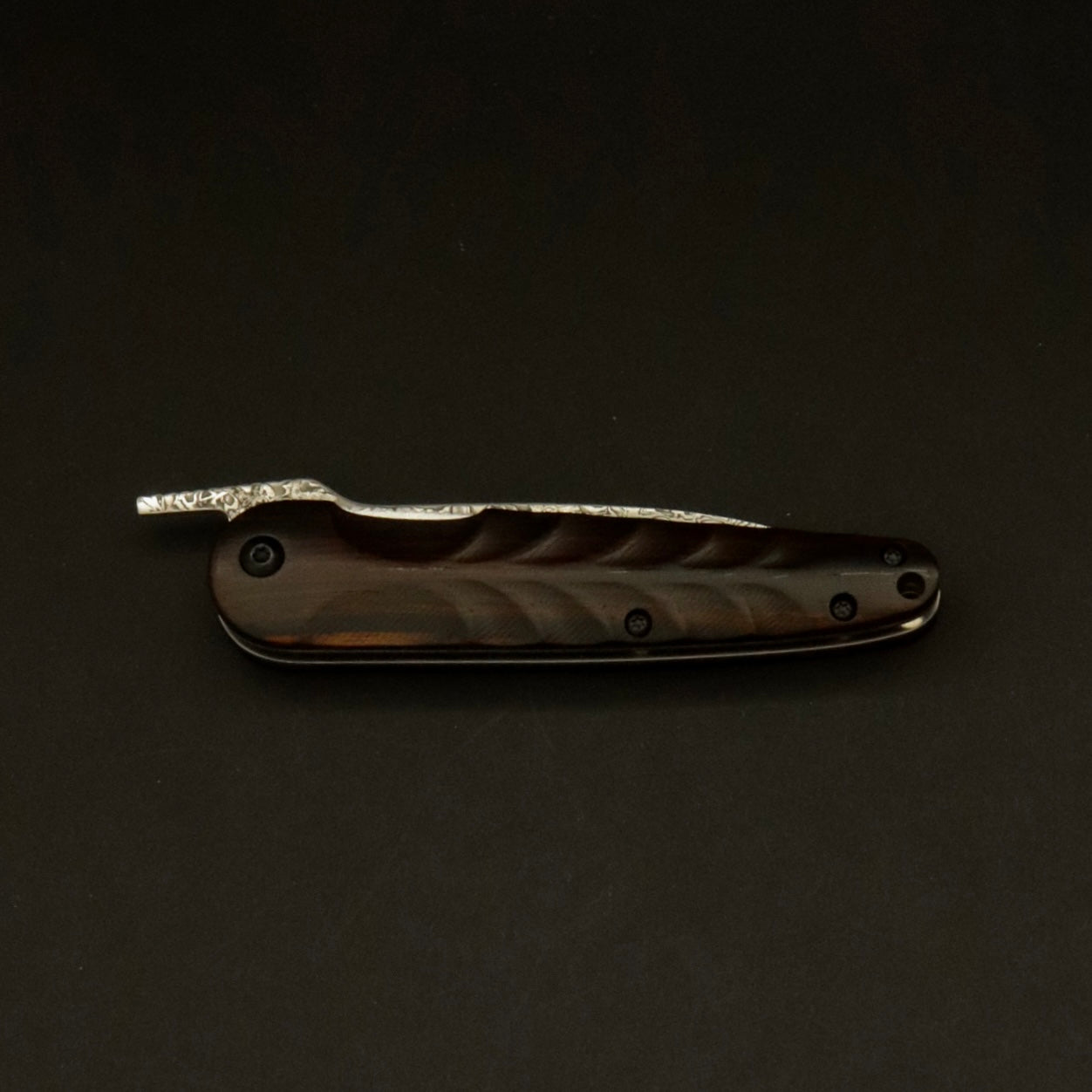 [POCKET KNIFE] Toun 騰雲 Cocobolo Handle Knife