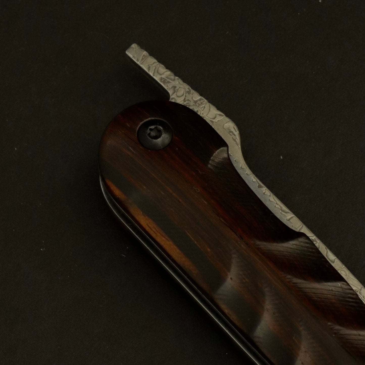 [POCKET KNIFE] Toun 騰雲 Cocobolo Handle Knife
