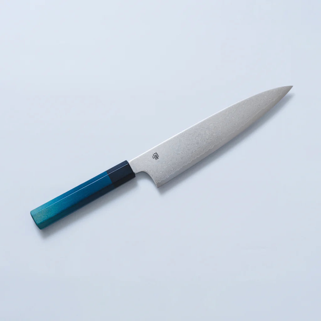 Indigo Handle Gyuto Cobalt stainless steel