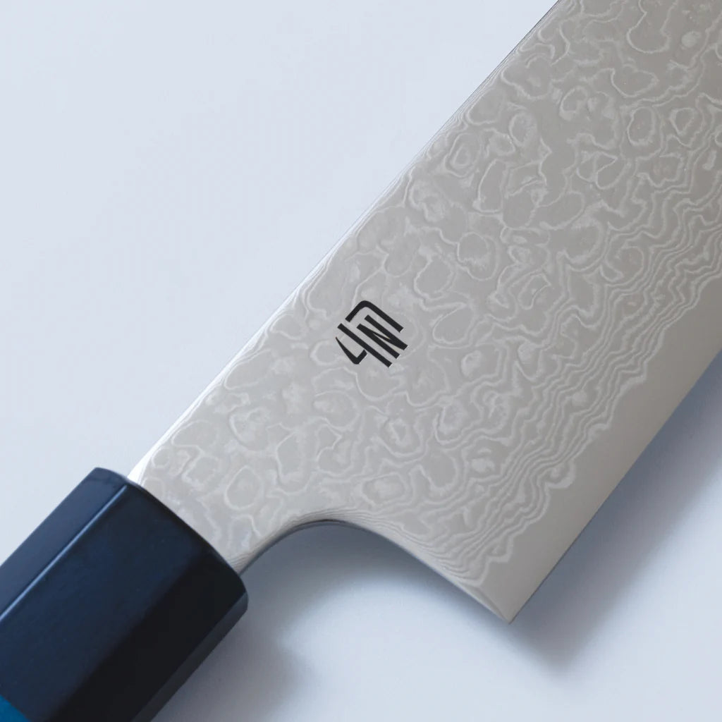 Indigo Handle Gyuto Cobalt stainless steel