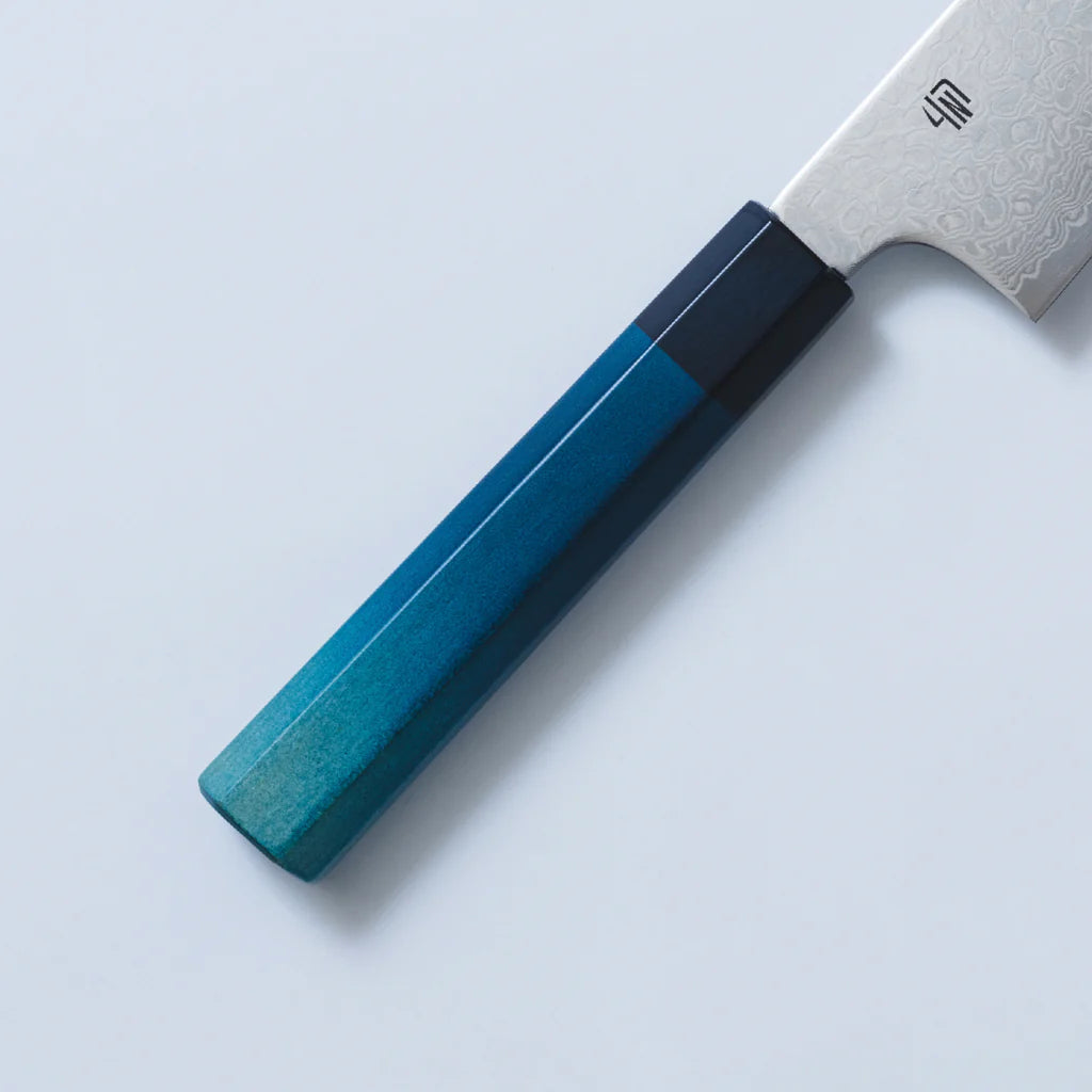 Indigo Handle Gyuto Cobalt stainless steel