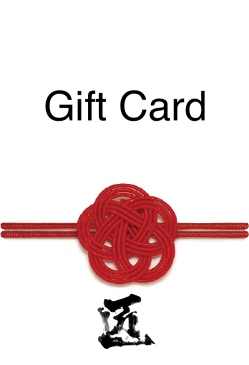 Takumi JAPAN Gift Card