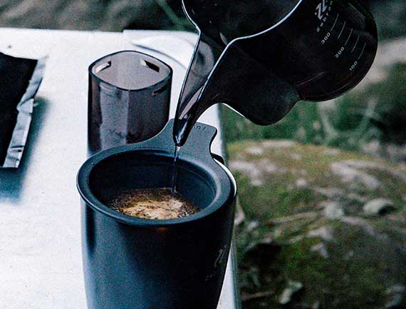 Outdoor Double Wall Coffee Maker Mug