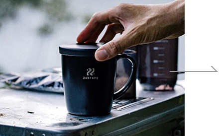 Outdoor Double Wall Coffee Maker Mug